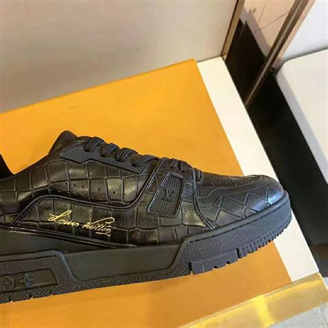 louis vuitton alligator sneakers